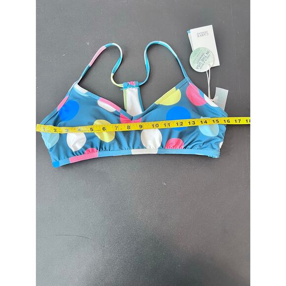 CARVE DESIGNS STINSON HERITAGE BATHING SUIT RACER BACK TOP RETRO DOT NWT - Picture 14 of 15